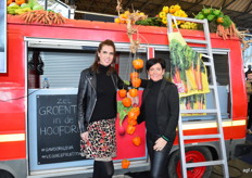 Esther Paans en Sandra van Ruyven van GroentenFruithuis.